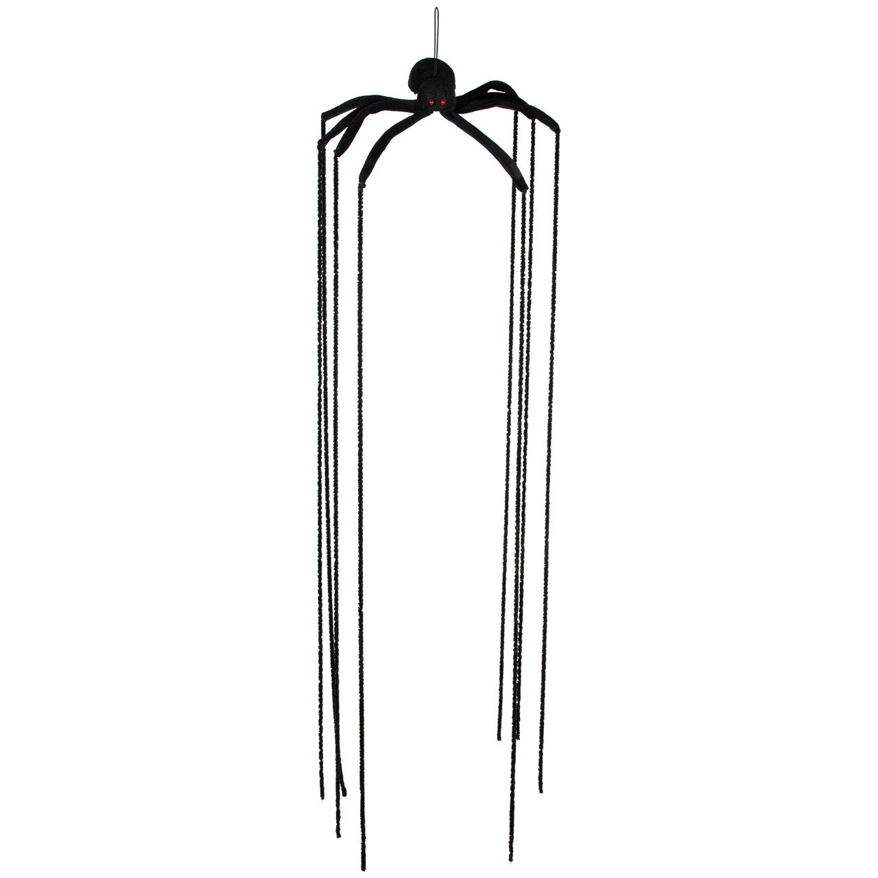 Halloween Decoration 6' Black Long Legged Spider