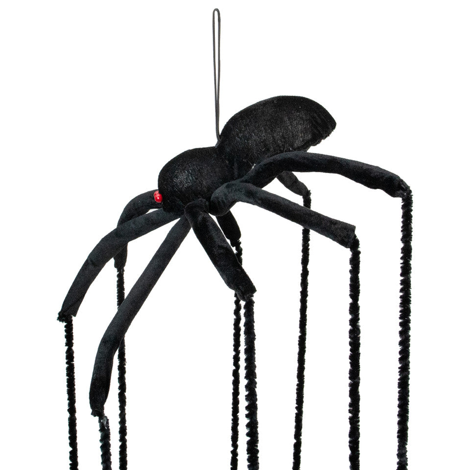Extra Large Hanging Spider 6' for Halloween Decor