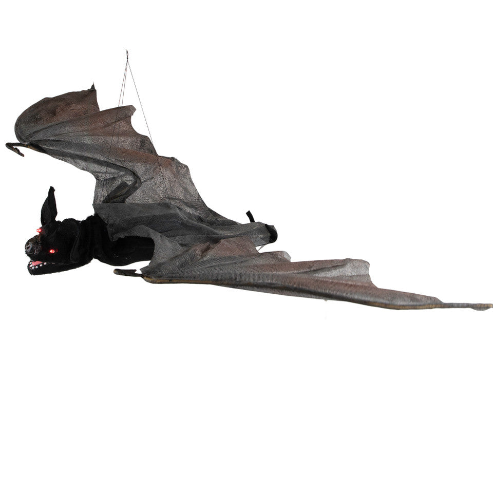 48" Lighted Animated Halloween Bat
