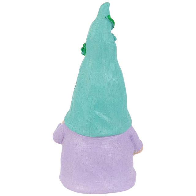 Resin Gnome Statue Garden 7.75&quot; Gnome Figurine for Outdoor Decor