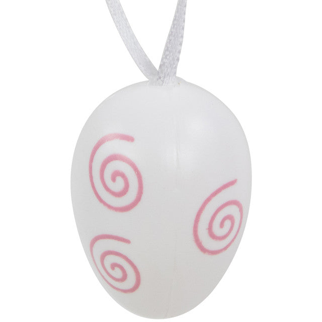 Pastel Easter Egg Ornaments 29-Count Pink Purple White