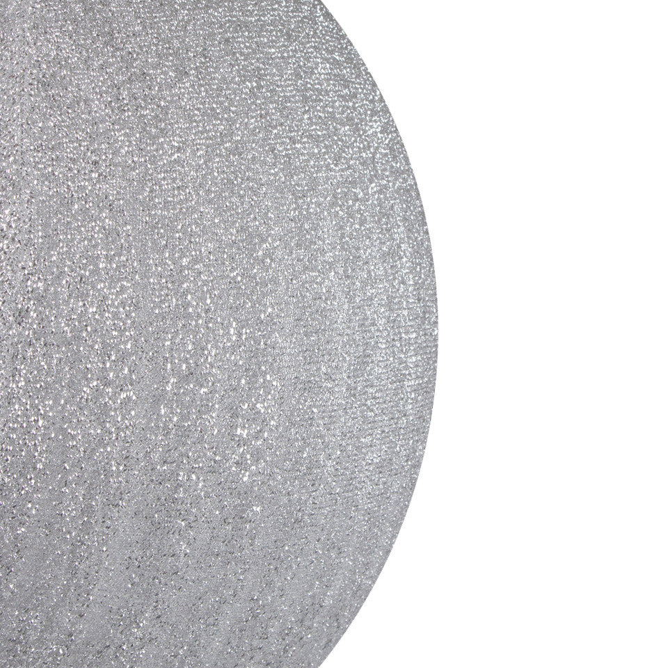 Christmas Ball Silver 19.5" Tinsel Inflatable Commercial, Silver