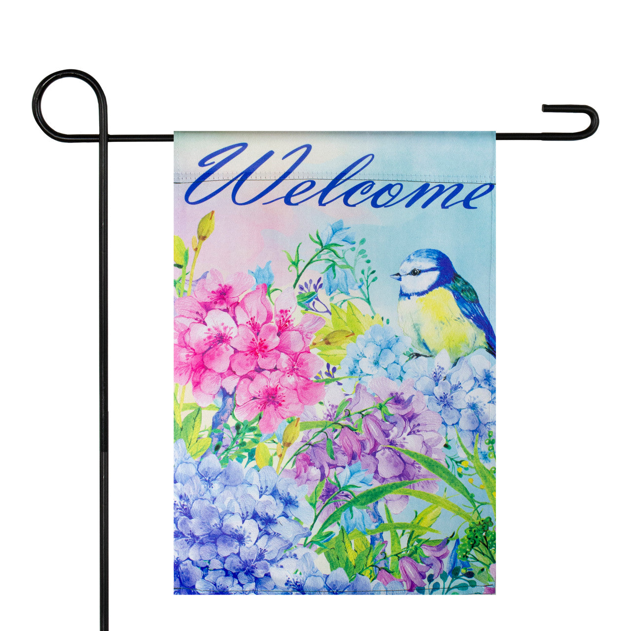Welcome Birds Garden Flag 12.5" x 18" Outdoor Decor