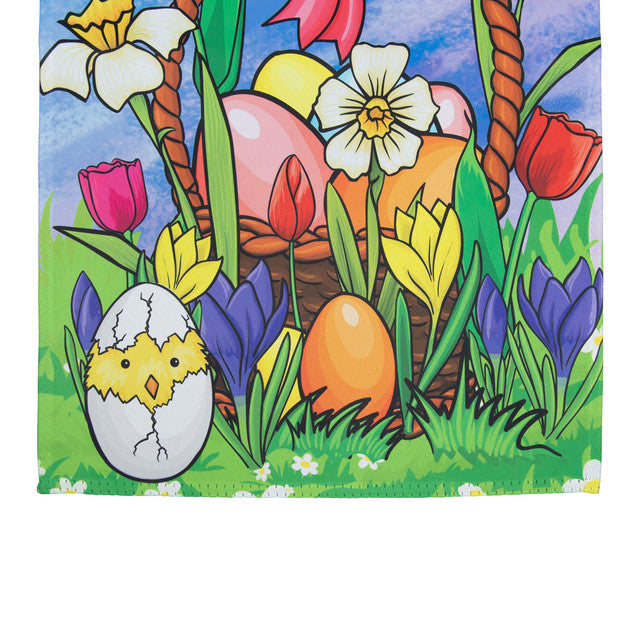 Easter Welcome House Flag 28x40 for Outdoor Decoration
