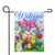 Easter Basket WELCOME Outdoor Garden Flag (12.5" x 18")