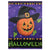 Halloween Decoration Pumpkin in a Witch Hat Outdoor Garden Flag 12.5" x 18"