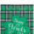 Happy St Patricks Day Plaid House Flag