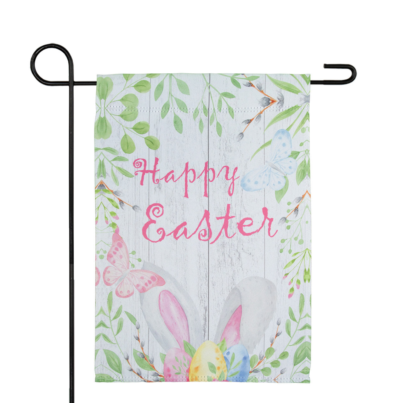 Happy Easter Bunny Ears Garden Flag 12.5" x 18"