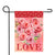 Outdoor Garden Flag Love Rose Bouquet (12.5" x 18")