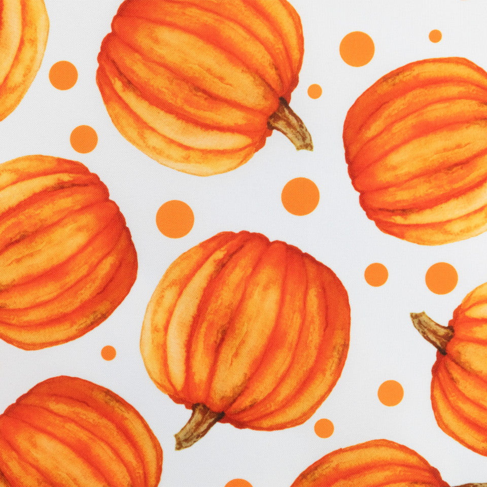 Autumn Pumpkins and Thanksgiving Dinner Decor Orange Rectangular Table Runner (72&quot; x 12&quot;)