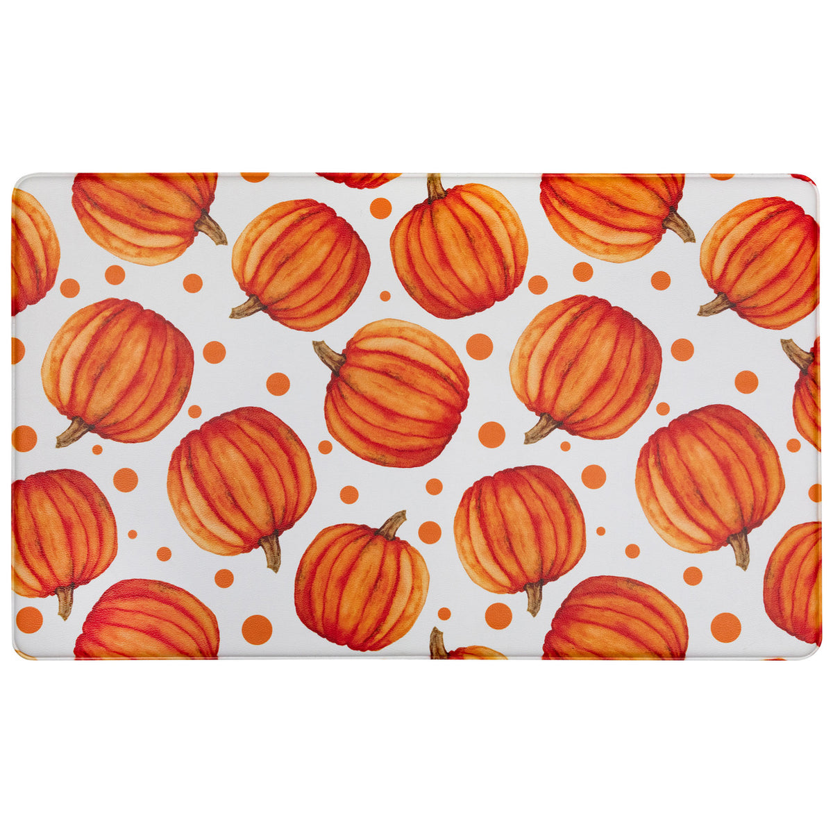 Pumpkins Thanksgiving Anti-Fatigue Kitchen Comfort Mat (17.75&quot; x 29.5&quot;)