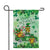 Joyful Leprechauns Happy St Patricks Day Outdoor Garden Flag