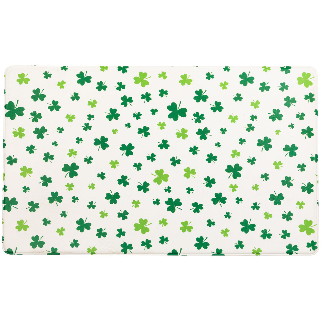 Shamrocks St. Patrick's Day Kitchen Comfort Mat 29.5"