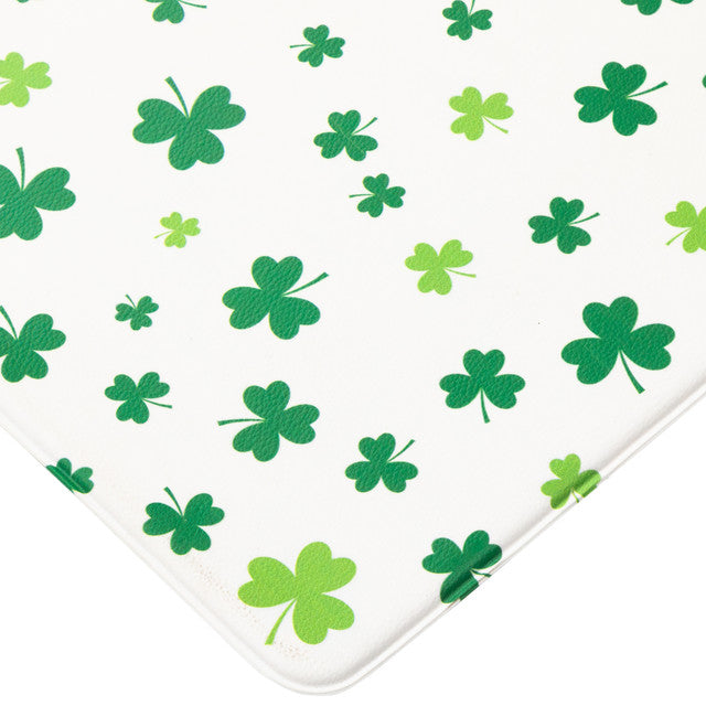 Shamrocks St. Patrick's Day Kitchen Comfort Mat 29.5"