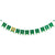 Plaid St Patricks Day Flag Banner 7.5' for St. Patrick's Day Decorations