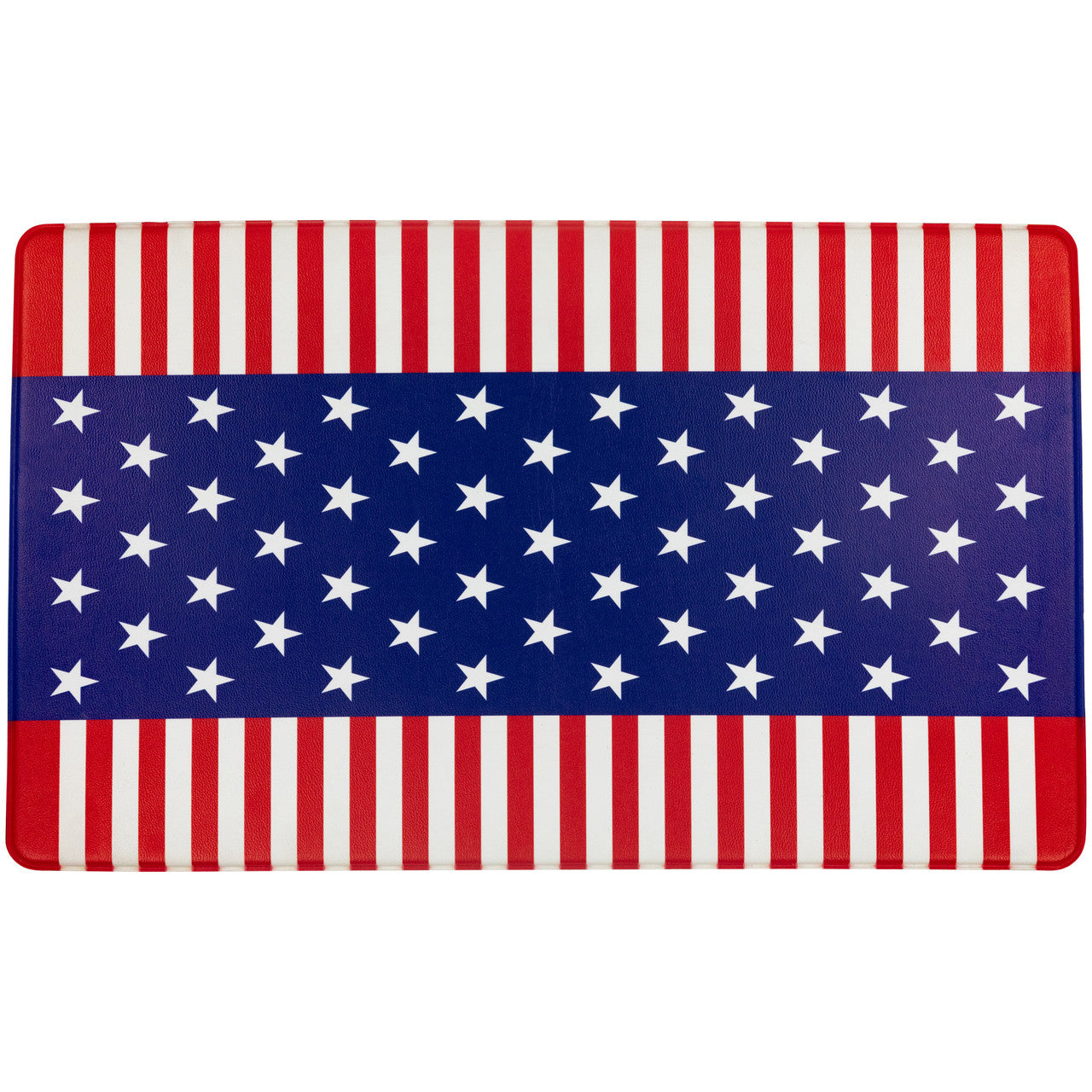 29" Americana Stars Stripes Kitchen Mat