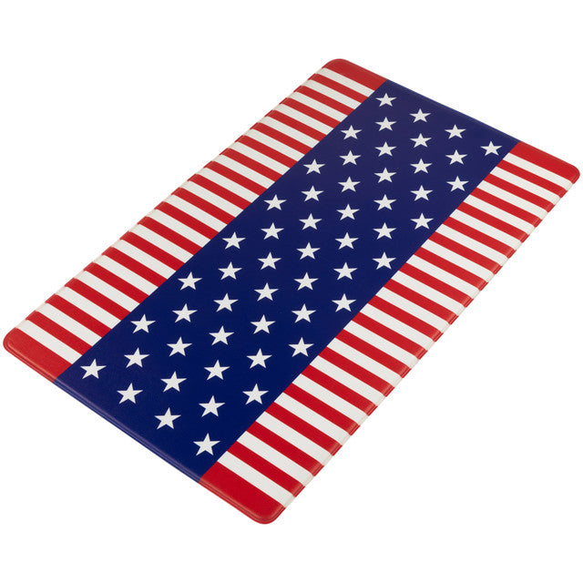 29&quot; Stars and Stripes 4th of July Kitchen Floor Mat