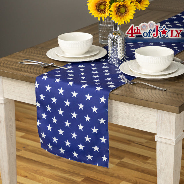 Patriotic Decoration 72&quot; Stars Table Runner