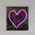 Pink Heart LED Neon Style 13.5" Valentine's Day Wall Sign