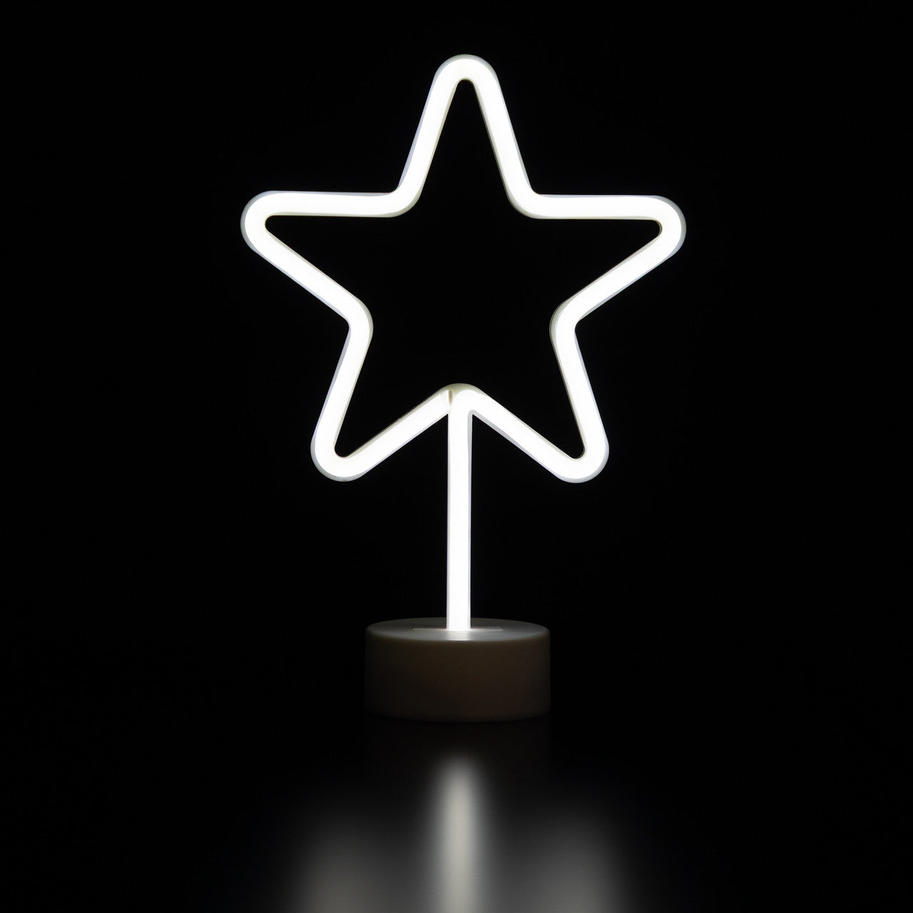 11.5" LED Star Neon Table Lamp for Desk