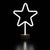 11.5" LED Star Neon Table Lamp for Desk
