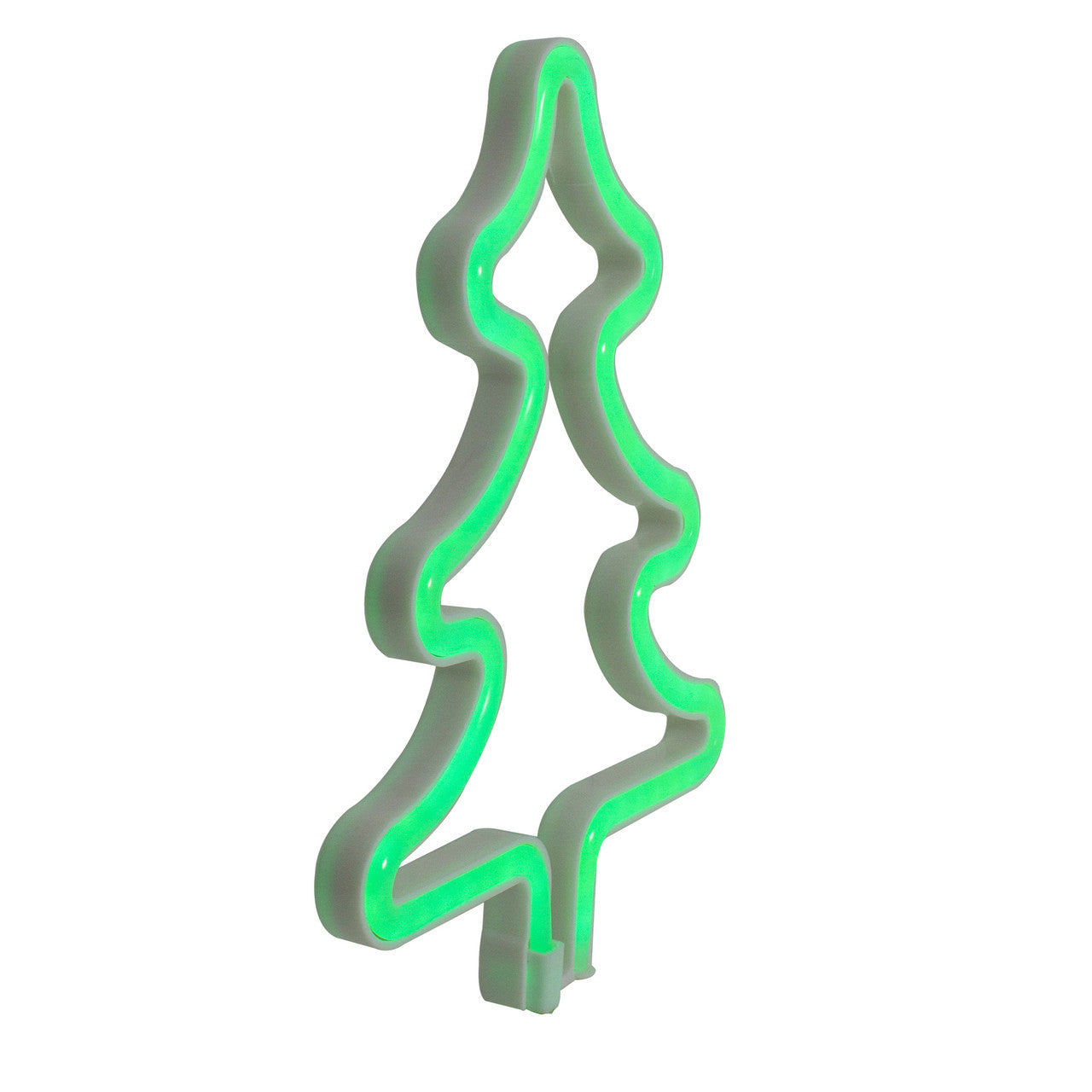 Christmas Tree LED Neon Style Window Silhouette