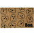 Natural Coir Ghost Doormat for Halloween Decor