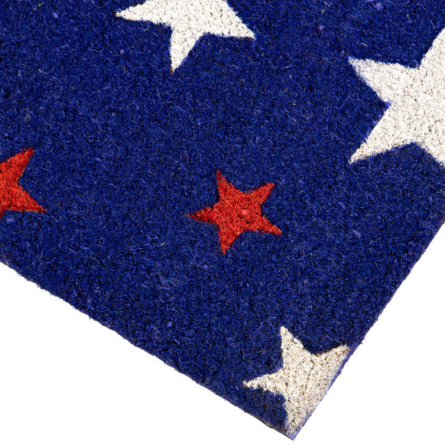 Americana Stars Outdoor Coir Doormat 18&quot; x 30&quot;