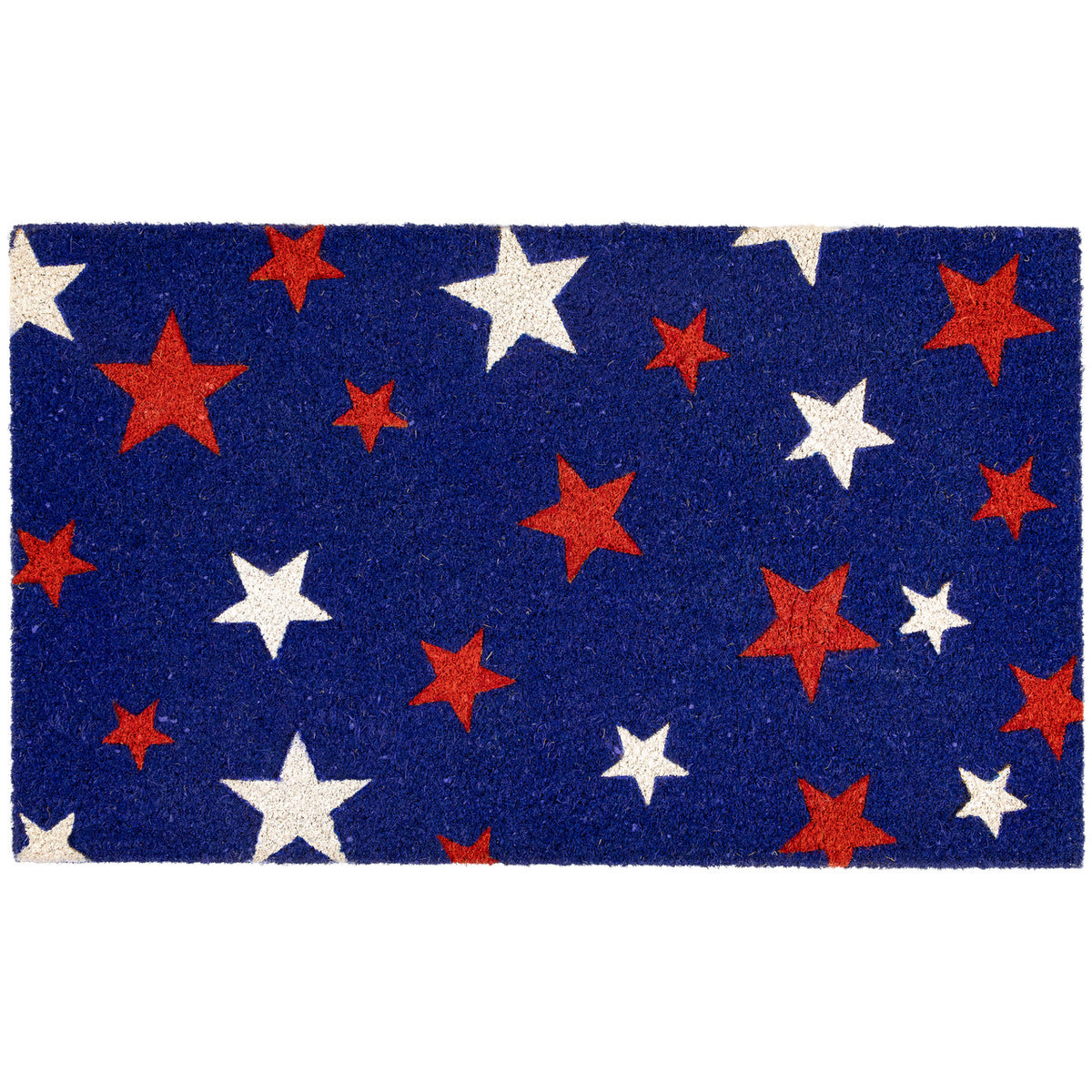 Americana Stars Outdoor Coir Doormat 18x30