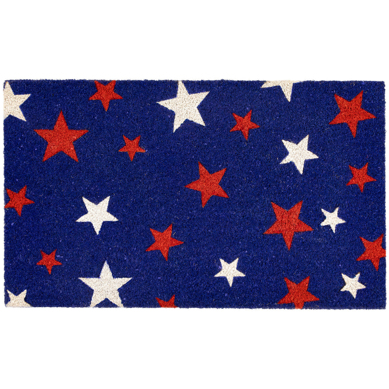 Americana Stars Outdoor Coir Doormat 18x30