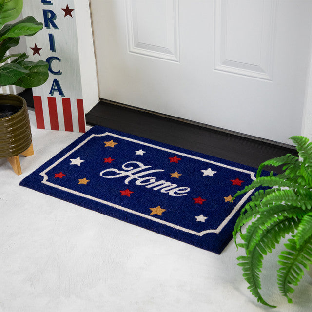Blue Coir Home Americana Outdoor Doormat