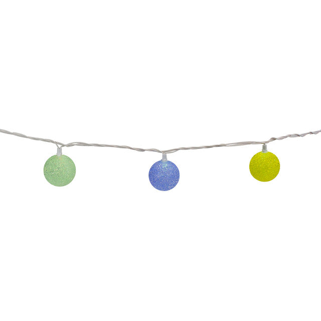 10 LED Color-Changing Globe String Lights 7.5FT
