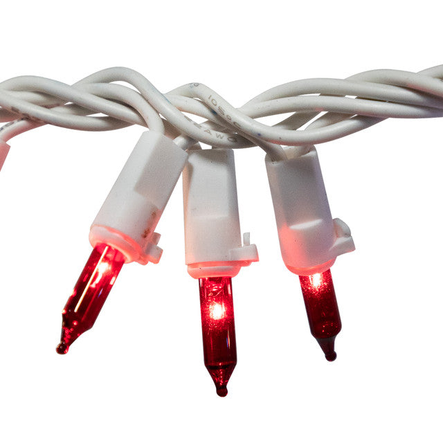 Mini Patriotic Garland Lights Red White Blue 105ct