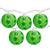 St. Patrick's Day Outdoor String Lights 8.5' White Wire