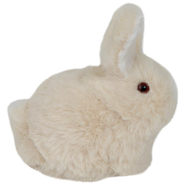Plush Sitting Easter Bunny Rabbit Spring Figure 4.75"