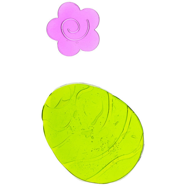 Easter Egg Gel Window Clings for Spring Decor