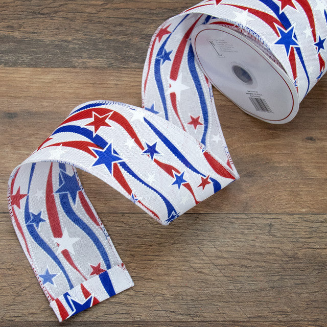 Stars and Stripes Ribbon for Party Crafts Decor