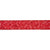 Hearts Valentiness Day Wired Craft Ribbon 2.5" x 10 Yards (Red and White)