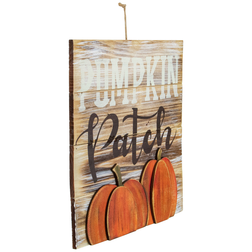 Wooden Farmhouse Style Fall Harvest 12 Inch Wall Decor