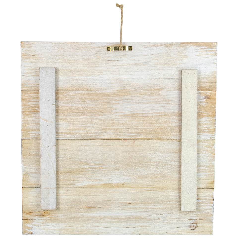 Wooden Farmhouse Style Fall Harvest 12 Inch Wall Decor