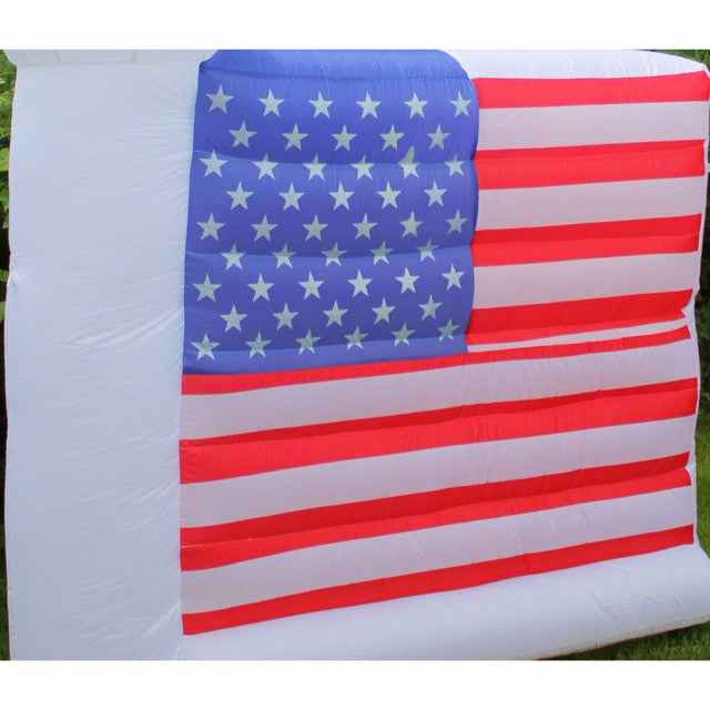 5.5' Lighted Inflatable American Flag 4th of July Decor