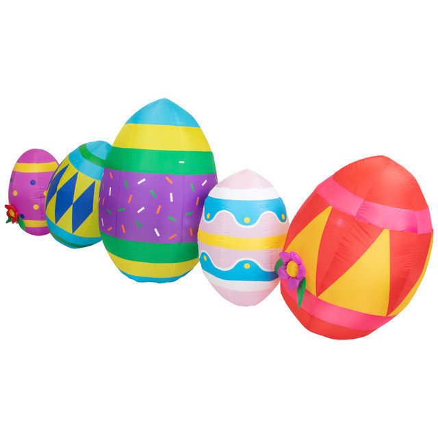 Inflatable Lighted Easter Eggs 10&#39; for Outdoor Display