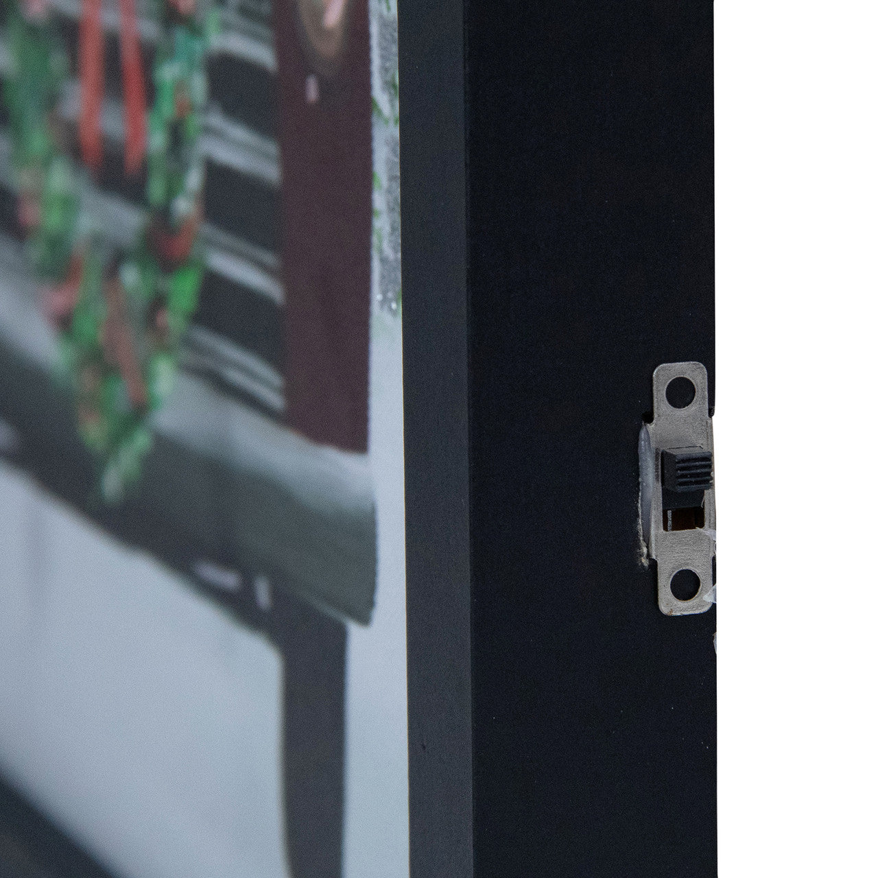 LED Lighted Framed Vintage Truck Christmas Wall Canvas