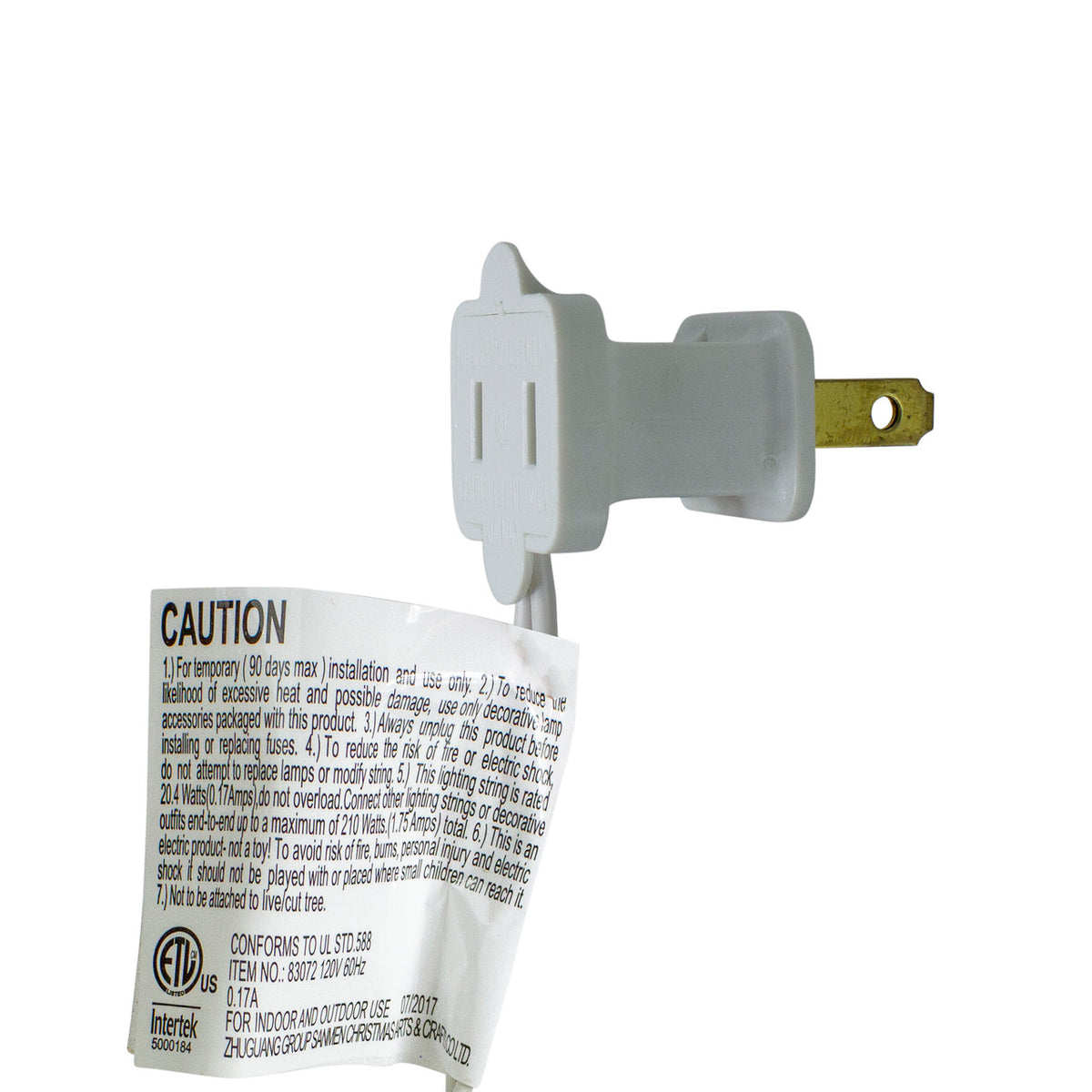 Snowflake Christmas 20&quot; Lighted Window Silhouette Decoration