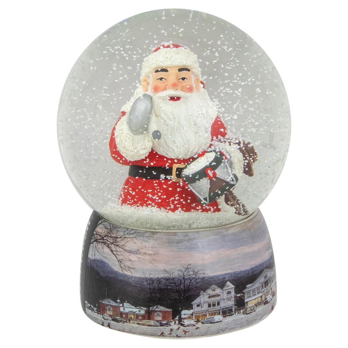 Christmas Snow Globe 6.5&quot; Norman Rockwell &#39;A Drum For Tommy&#39;