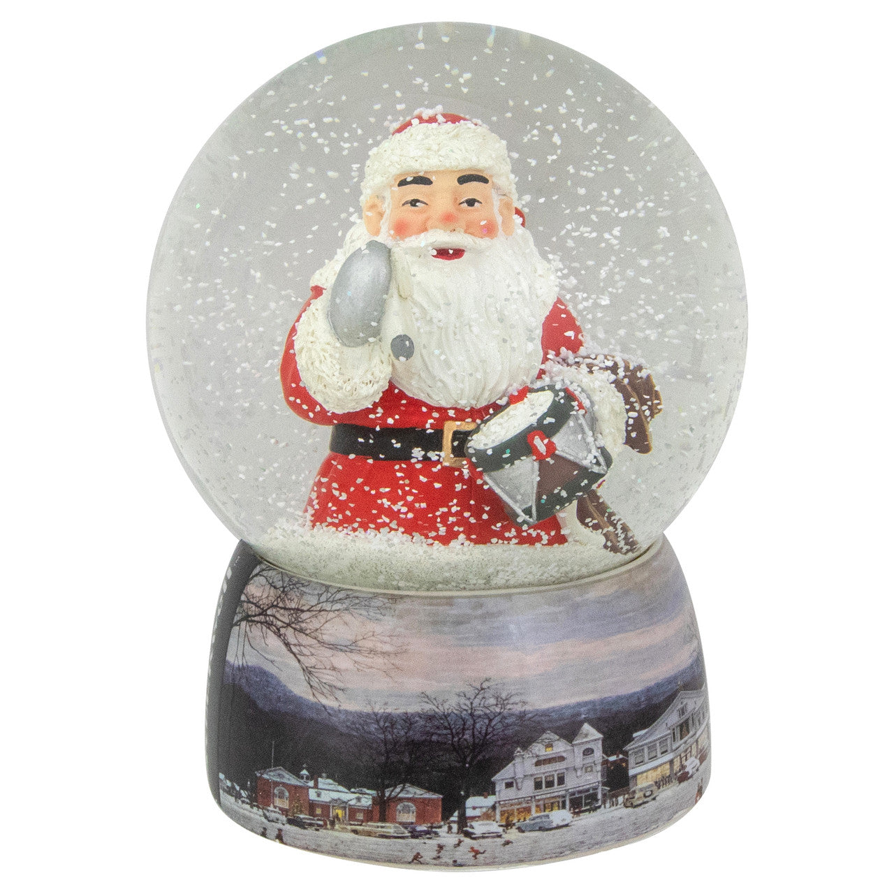 Christmas Snow Globe 6.5" Norman Rockwell 'A Drum For Tommy'