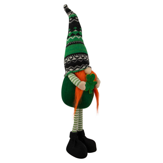Leprechaun Girl Gnome Standing 19&quot; St Patrick&#39;s Day Figure