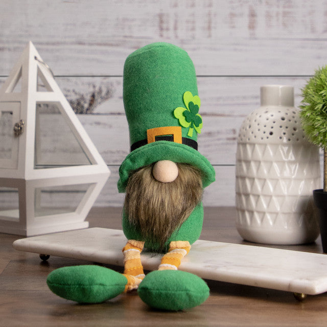 Leprechaun Gnome Dangly Legs 17 Inch for St Patricks Day