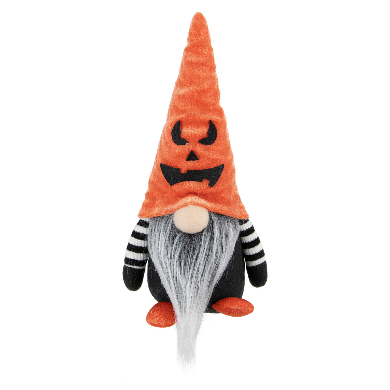 Spooky Jack-O'-Lantern Hat Halloween Gnome 9.75-Inch