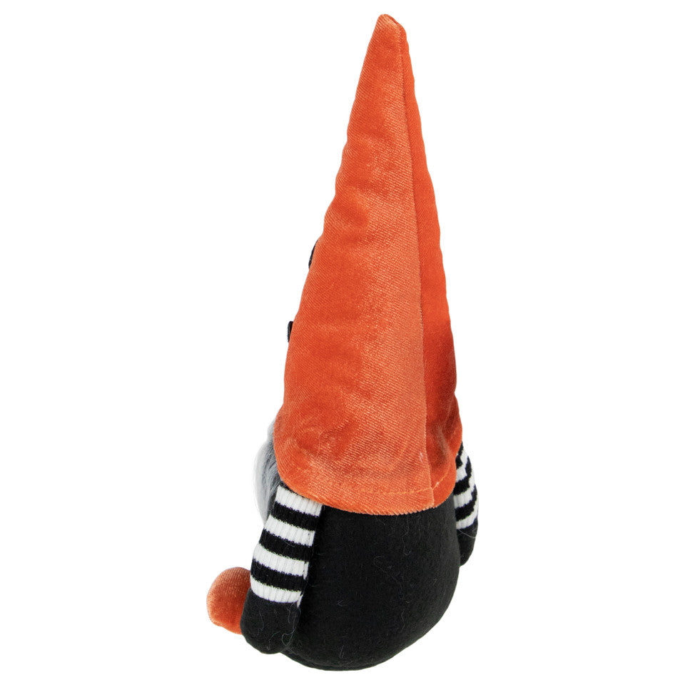 Spooky Jack-O&#39;-Lantern Hat Halloween Gnome 9.75-Inch